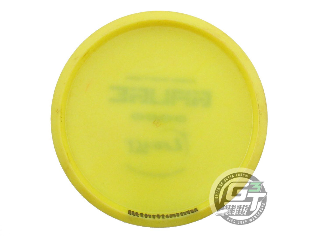 USED Legacy Discs Icon Gauge 177g Yellow Black Stamp Midrange Golf Disc