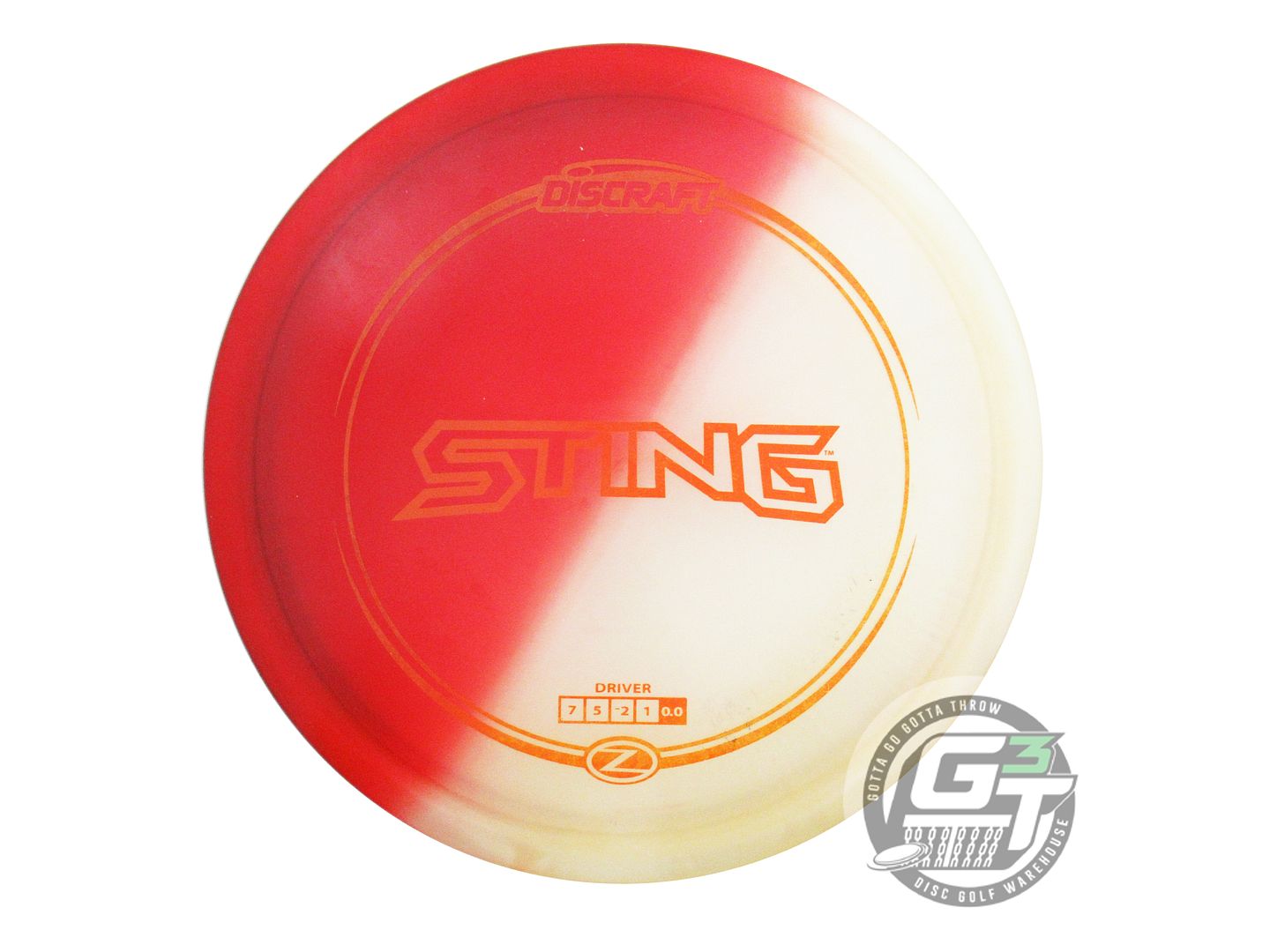 USED Discraft Z Sting 173g White HOME DYED Fairway Driver Golf Disc