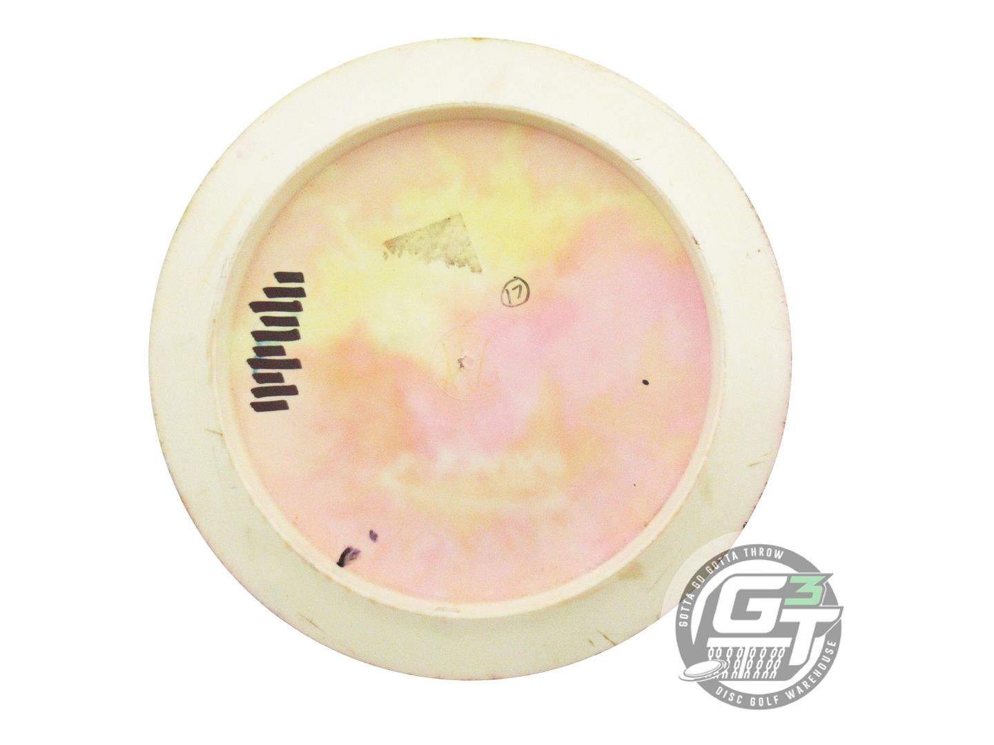 USED Innova Star Vulcan 174g White HOME DYED Distance Driver Golf Disc