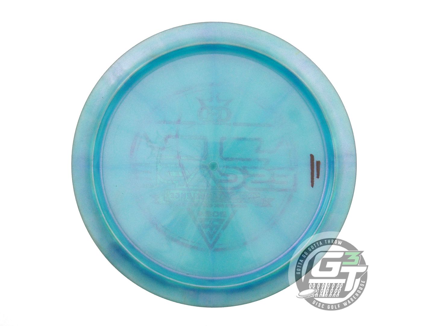 USED Dynamic Discs [TRILOGY] Glimmer Lucid Ice Escape 163g Teal Driver Golf Disc