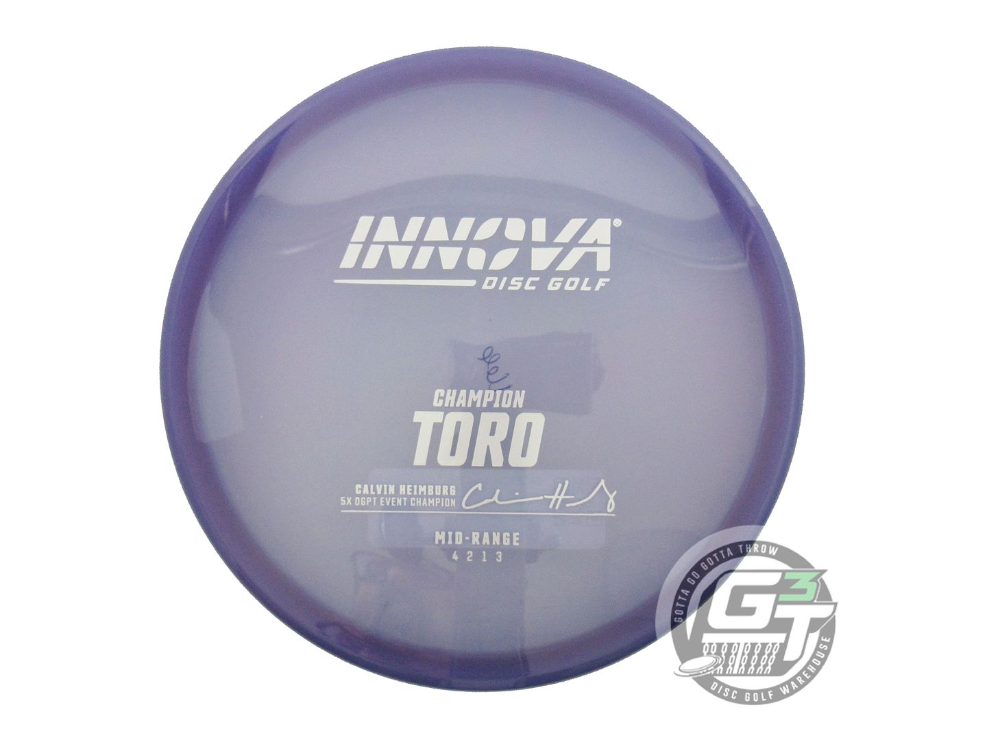 Innova Champion Toro [Calvin Heimburg 5X DGPT] Midrange Golf Disc (Individually Listed)