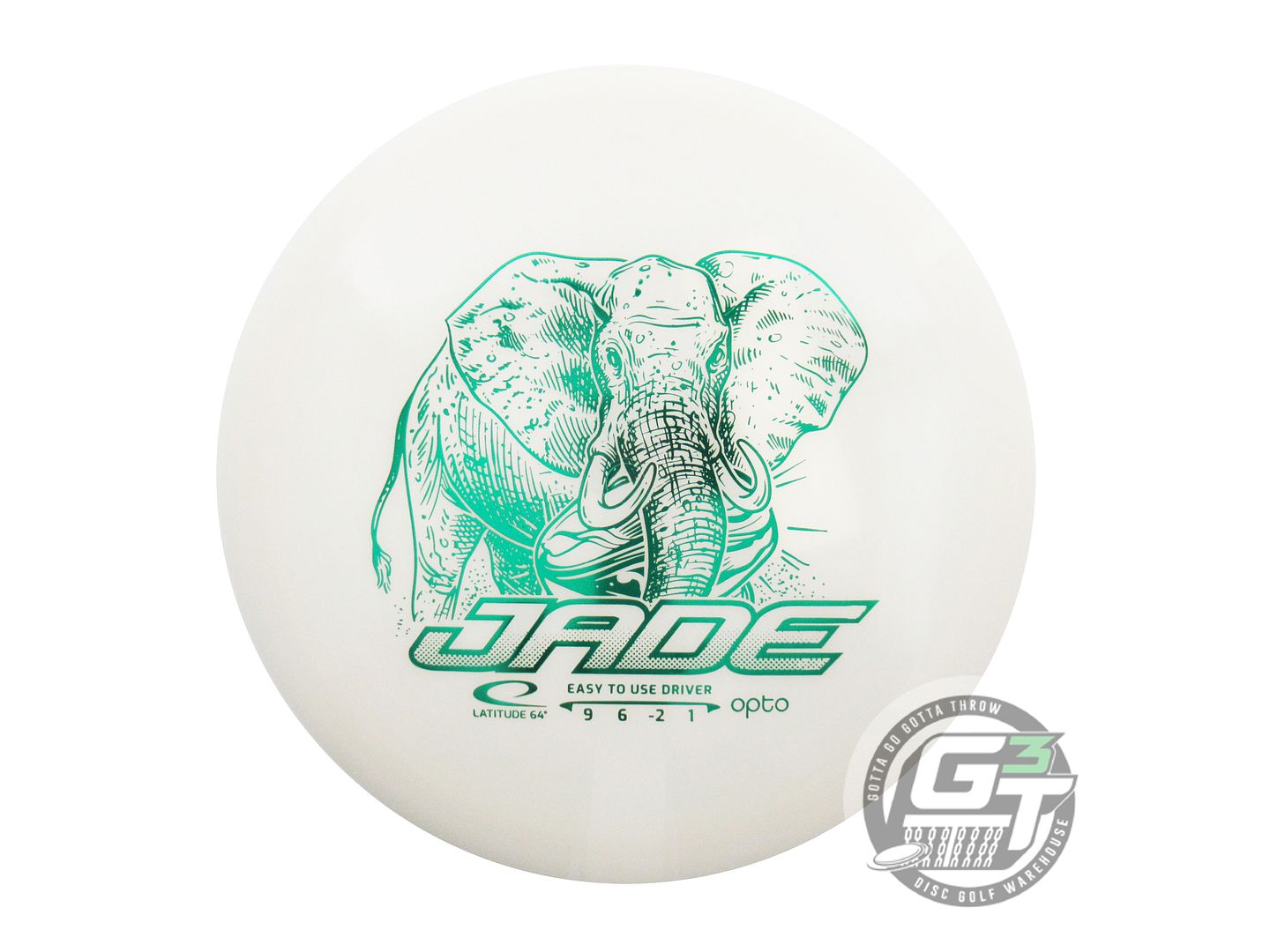 Latitude 64 Opto Line Jade Fairway Driver Golf Disc (Individually Listed)