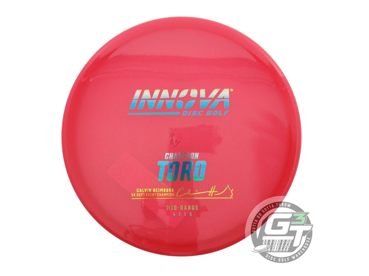 Innova Champion Toro [Calvin Heimburg 5X DGPT] Midrange Golf Disc (Individually Listed)