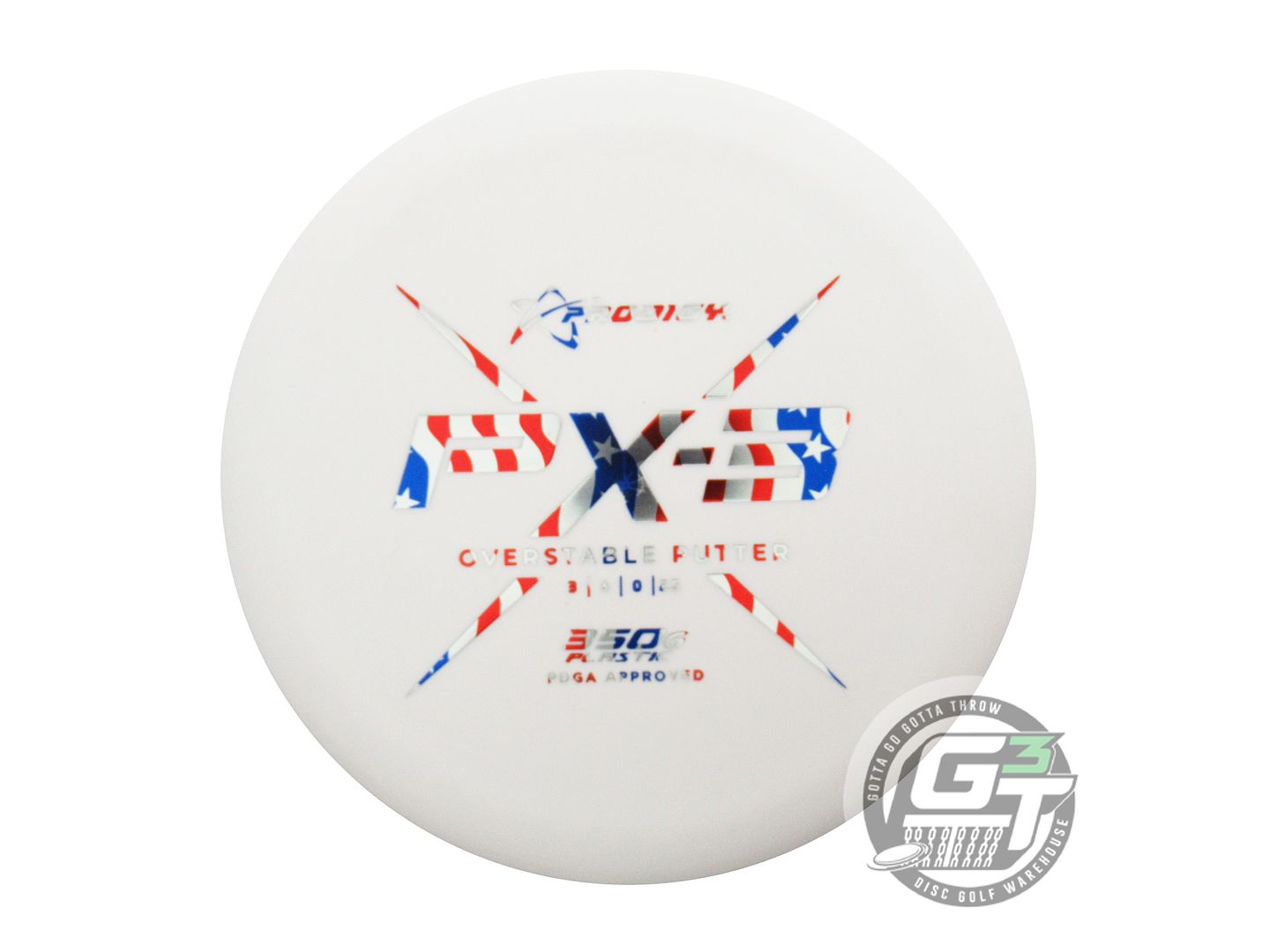 Prodigy 350G Series PX3 Putter Golf Disc (Individually Listed)