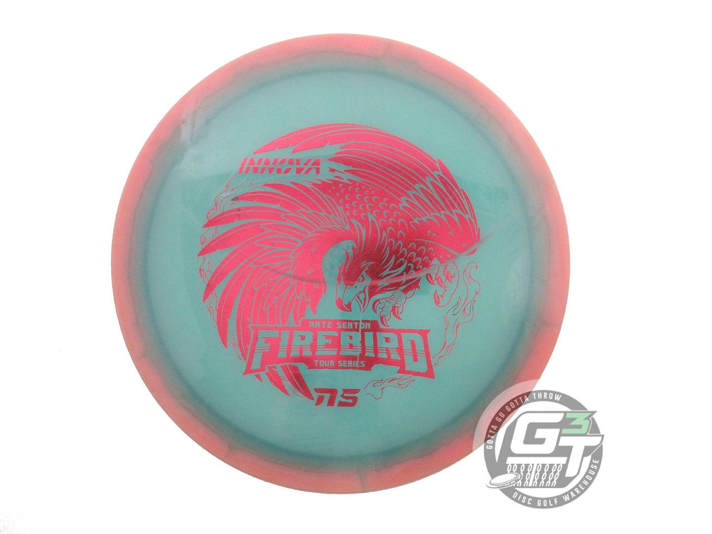 USED Innova [SEXTON] Glow Halo Champion Firebird 174g Pink-Seafoam Driver Disc