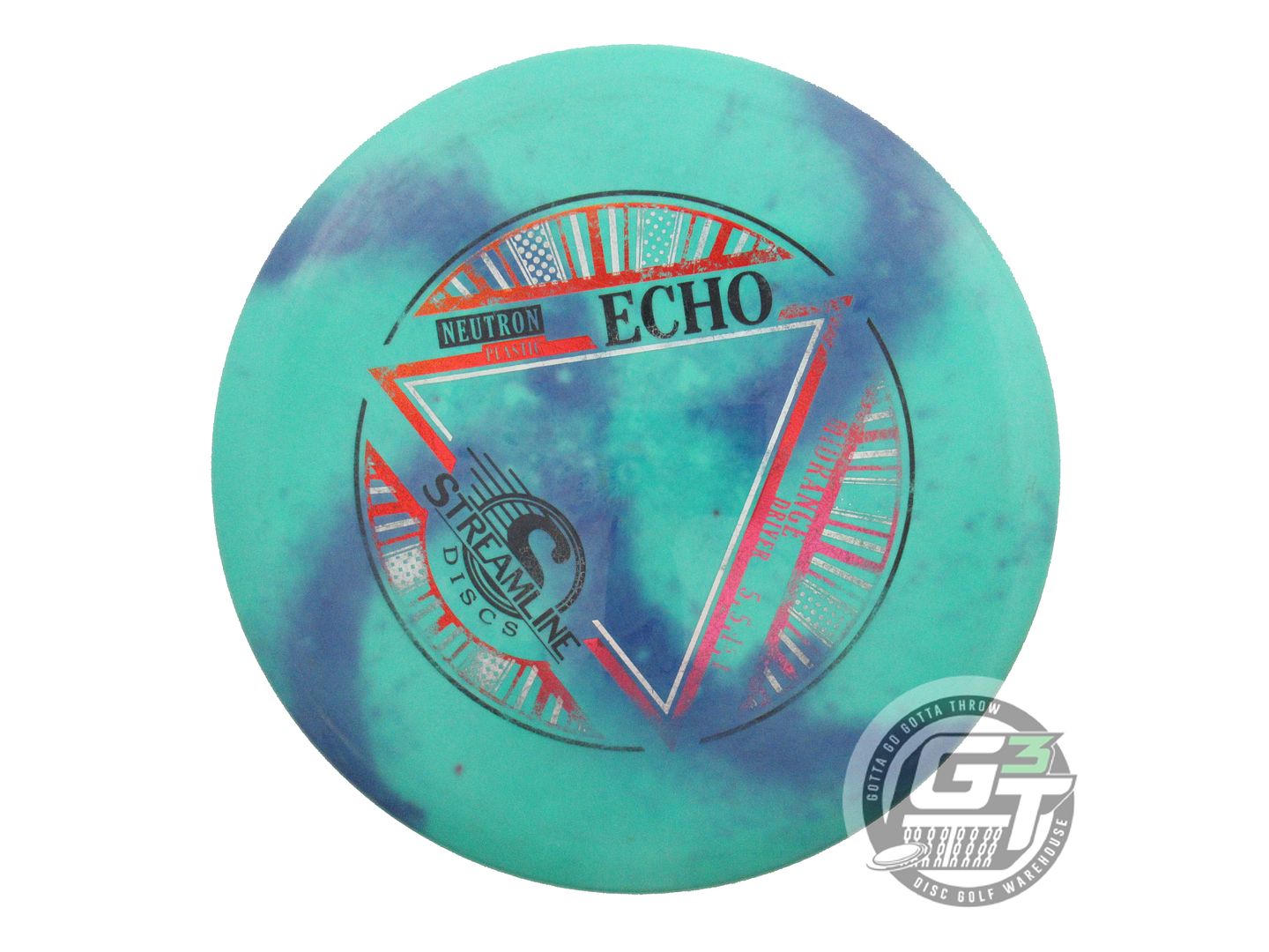 USED Streamline Discs Neutron Echo 177g Seafoam HOME DYED Midrange Golf Disc