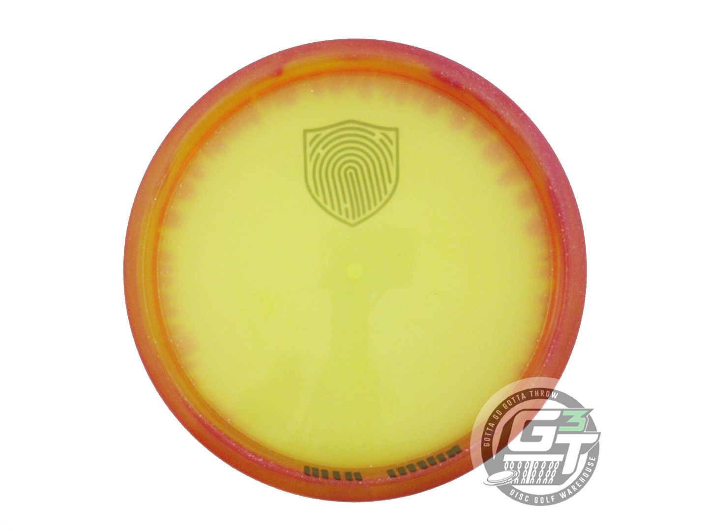 USED DiscMania DNA Metal Flake C-Line MD5 174g Orange-Yellow Midrange Golf Disc