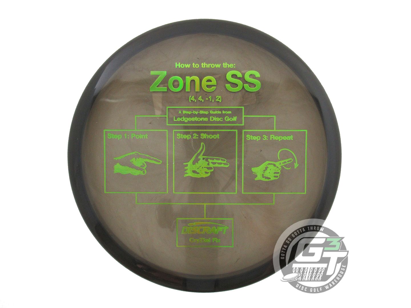 Discraft Limited Edition 2026 Ledgestone Open CryZtal Z FLX Zone SS Putter Golf Disc (Individually Listed)