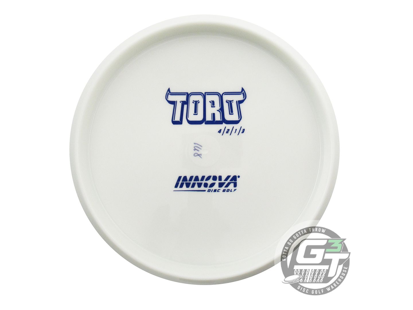 Innova White Bottom Stamp Star Toro Midrange Golf Disc (Individually Listed)