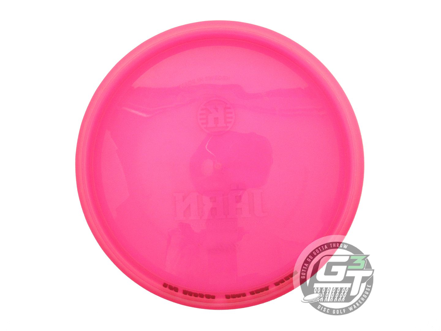 USED Kastaplast K1 Jarn 176g Pink Aqua Foil A Midrange Golf Disc