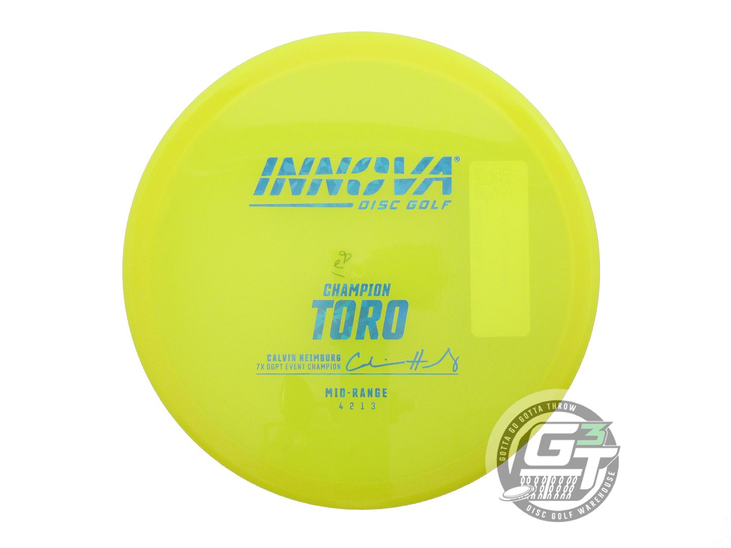 Innova Champion Toro [Calvin Heimburg 5X DGPT] Midrange Golf Disc (Individually Listed)