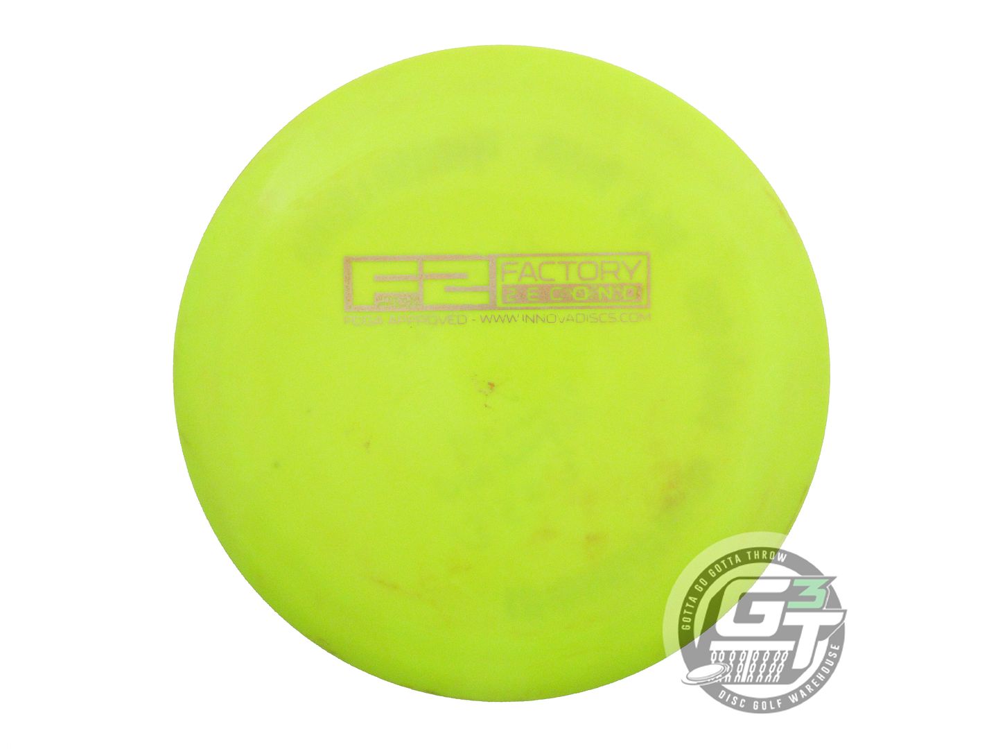 USED Innova X-OUT Star Boss 169g Dayglow Distance Driver Golf Disc