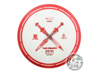 NOS Yikun Disc Golf Tortoise Twin Swords 173g Red Rim Distance Driver Golf Disc