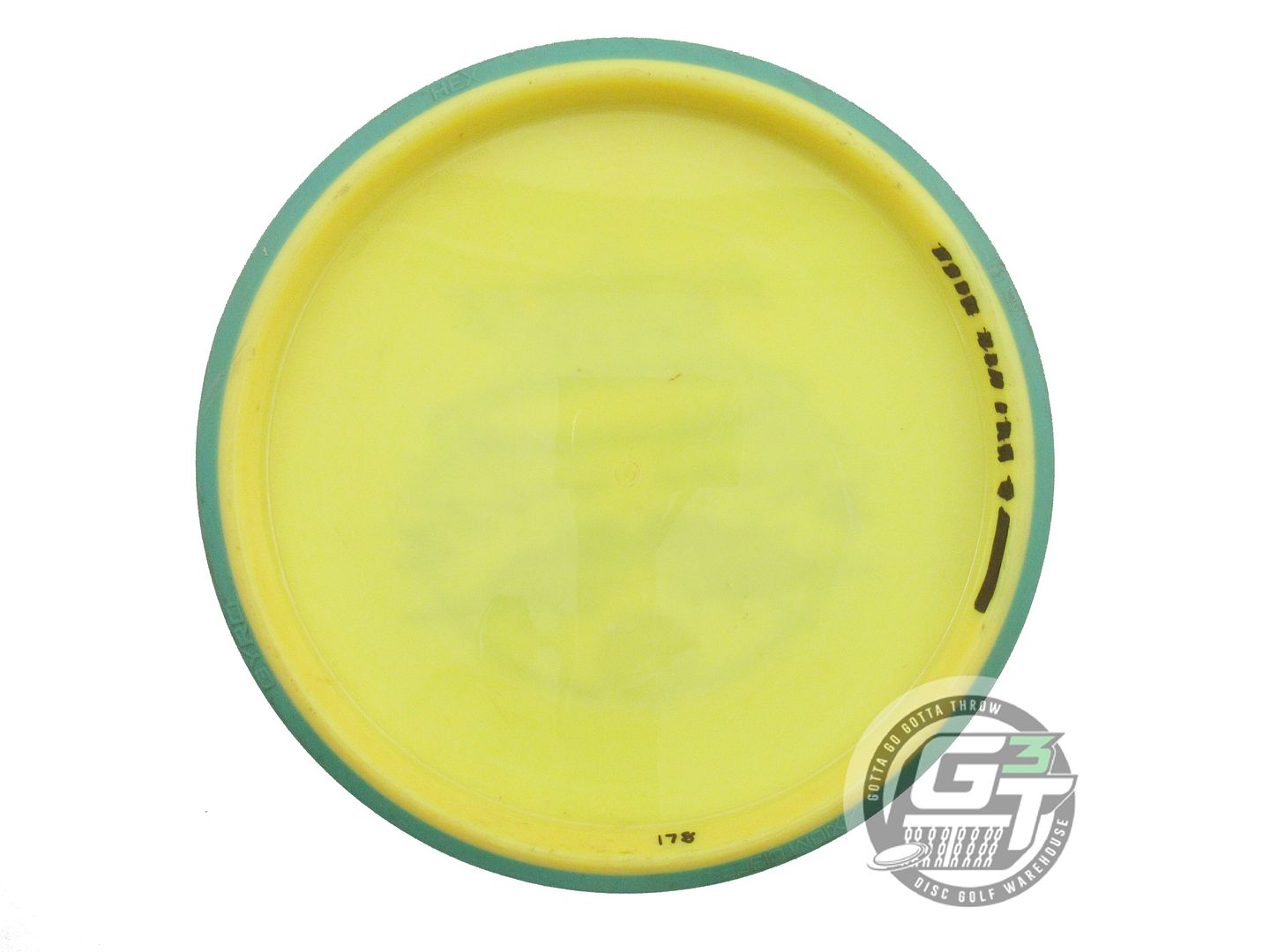 USED Axiom Discs [GURTHIE] Neutron Hex 178g Yellow Green Rim Midrange Golf Disc