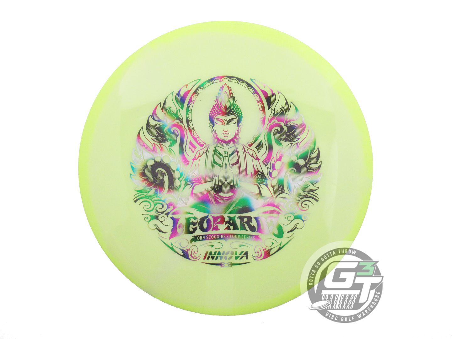 Innova Limited Edition 2025 Tour Series Ohn Scoggins Proto Glow Halo Star Leopard3 Fairway Driver Golf Disc (Individually Listed)