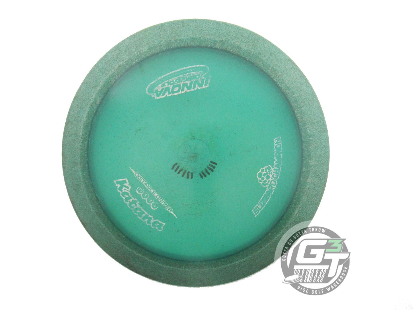 USED Innova Blizzard Katana 137g Green White Stamp Distance Driver Golf Disc