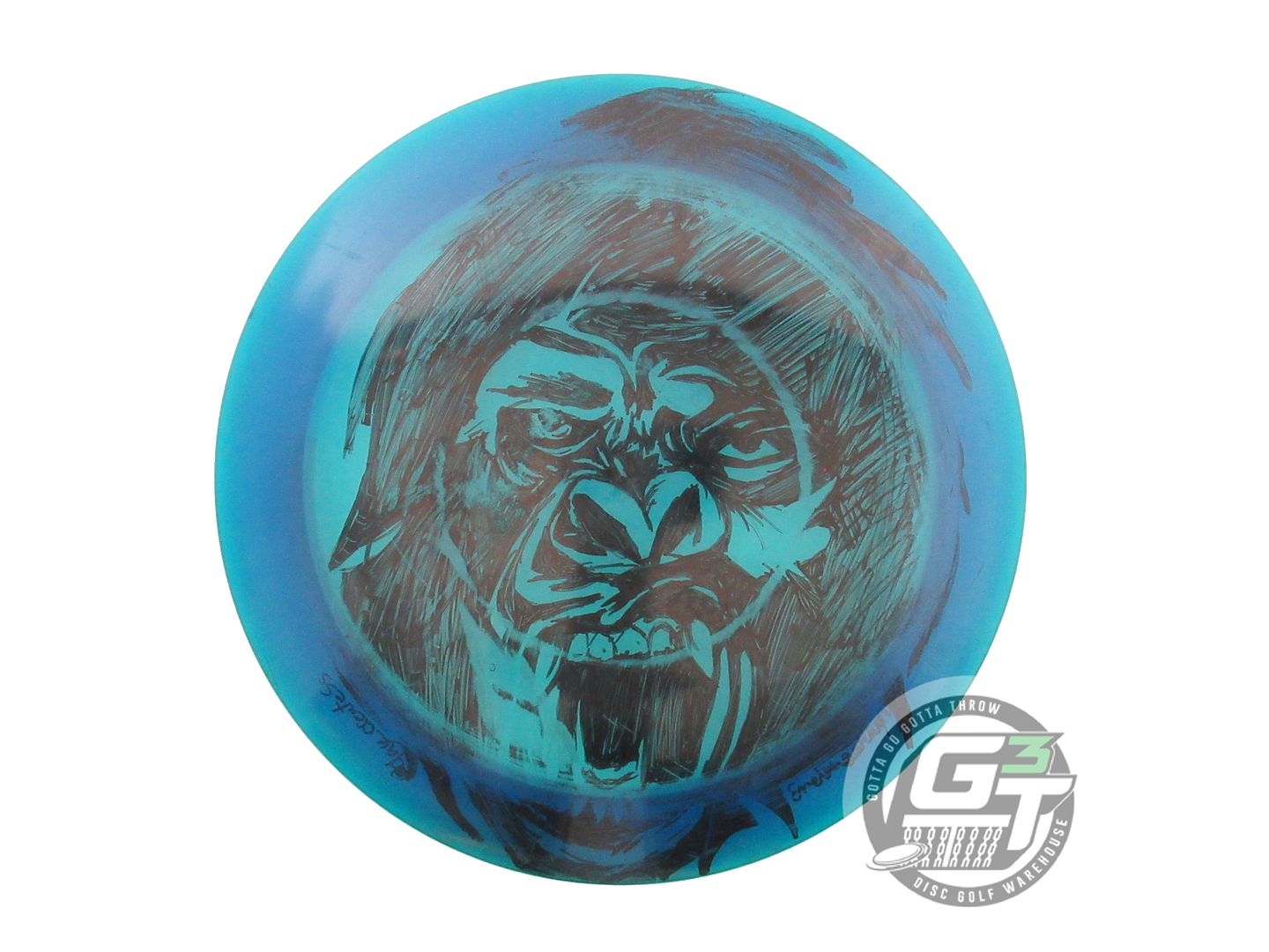 USED Innova Champion Ape 173g Blue SHARPIE Distance Driver Golf Disc