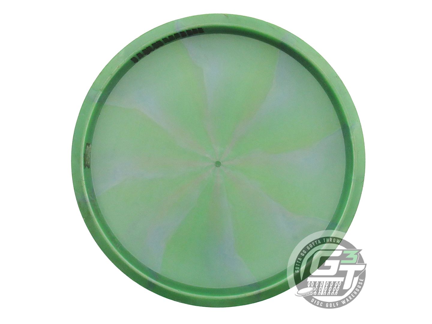 USED Discraft [PIERCE] Titanium Swirl Sol 174g Green-Gray Midrange Golf Disc