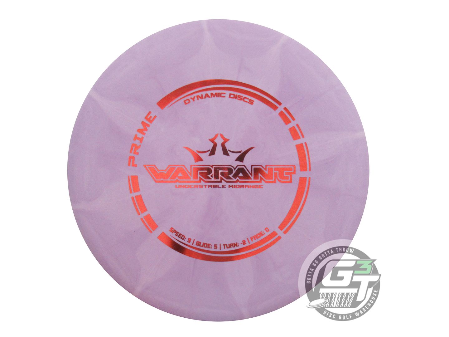 Dynamic Discs Prime Burst Warrant Midrange Golf Disc (Individually Listed)