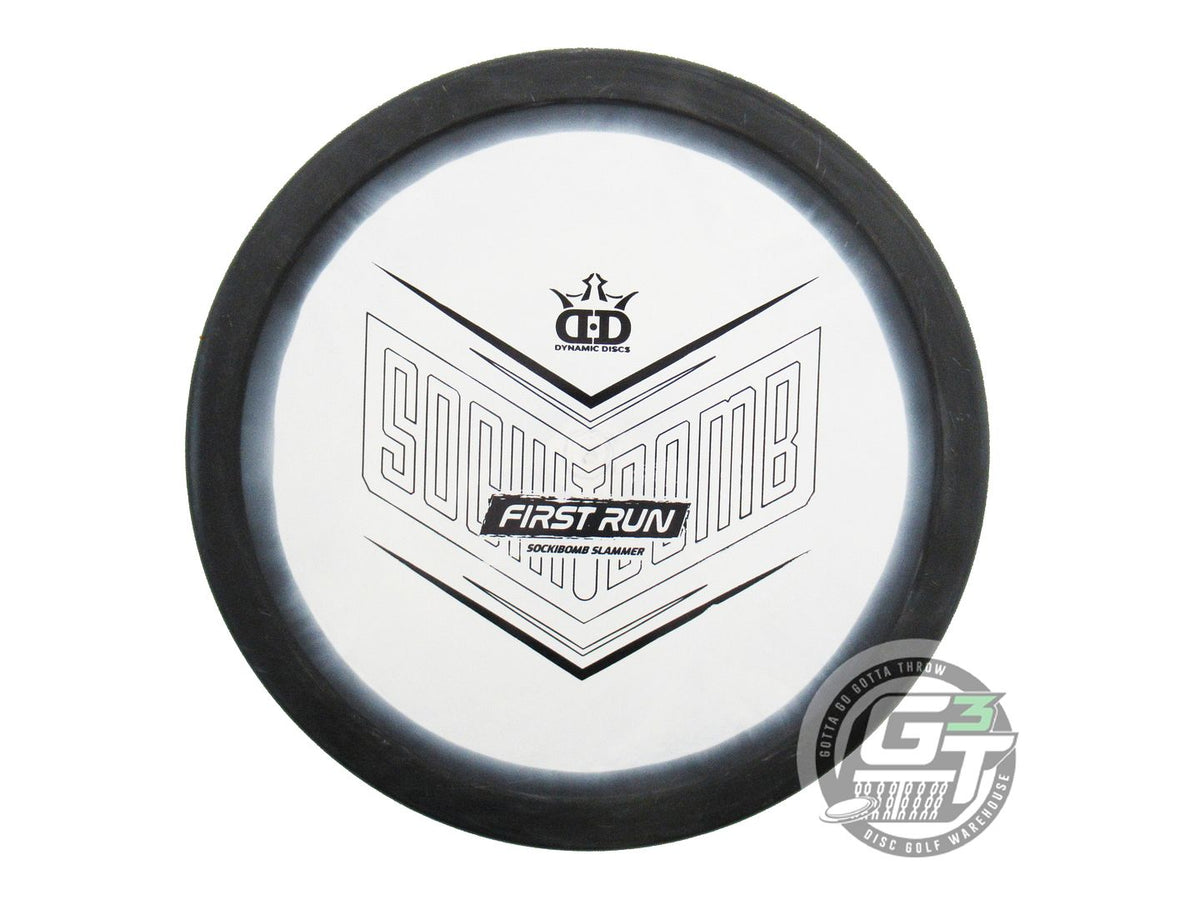 USED Dynamic Discs FIRST RUN Classic Orbit Slammer 175g Black-White Putter Disc