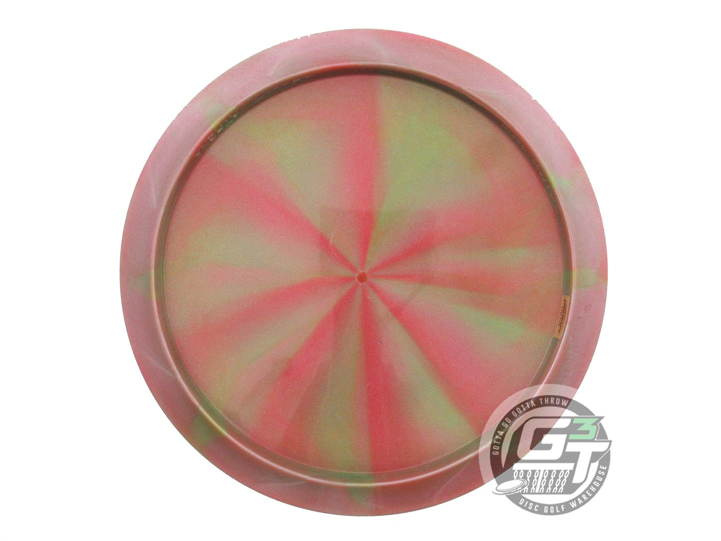 USED Discraft Metallic Z Athena 172g Pink-Green Driver Golf Disc