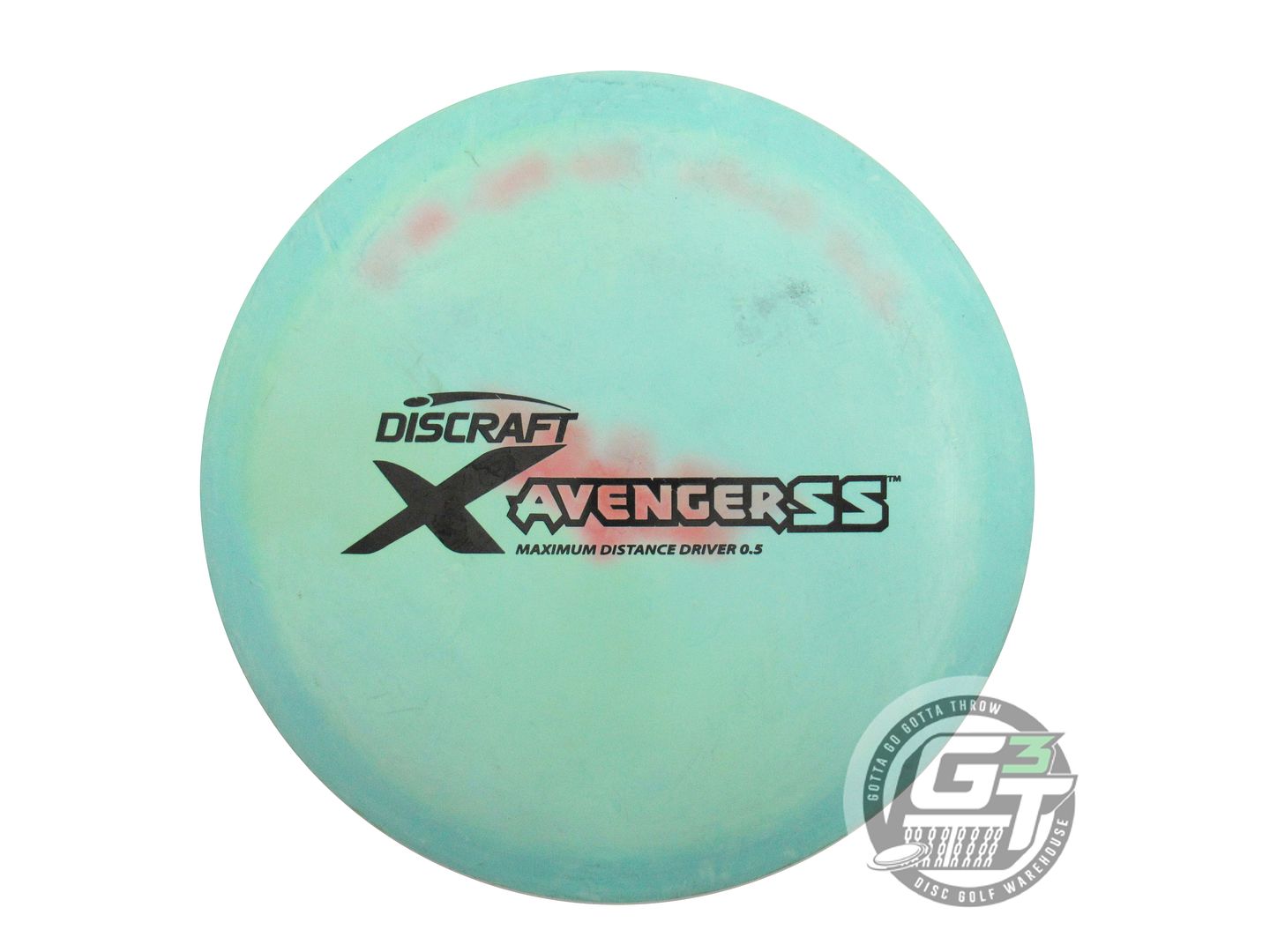 USED Discraft X Avenger SS 167g Seafoam Black Stamp Distance Driver Golf Disc