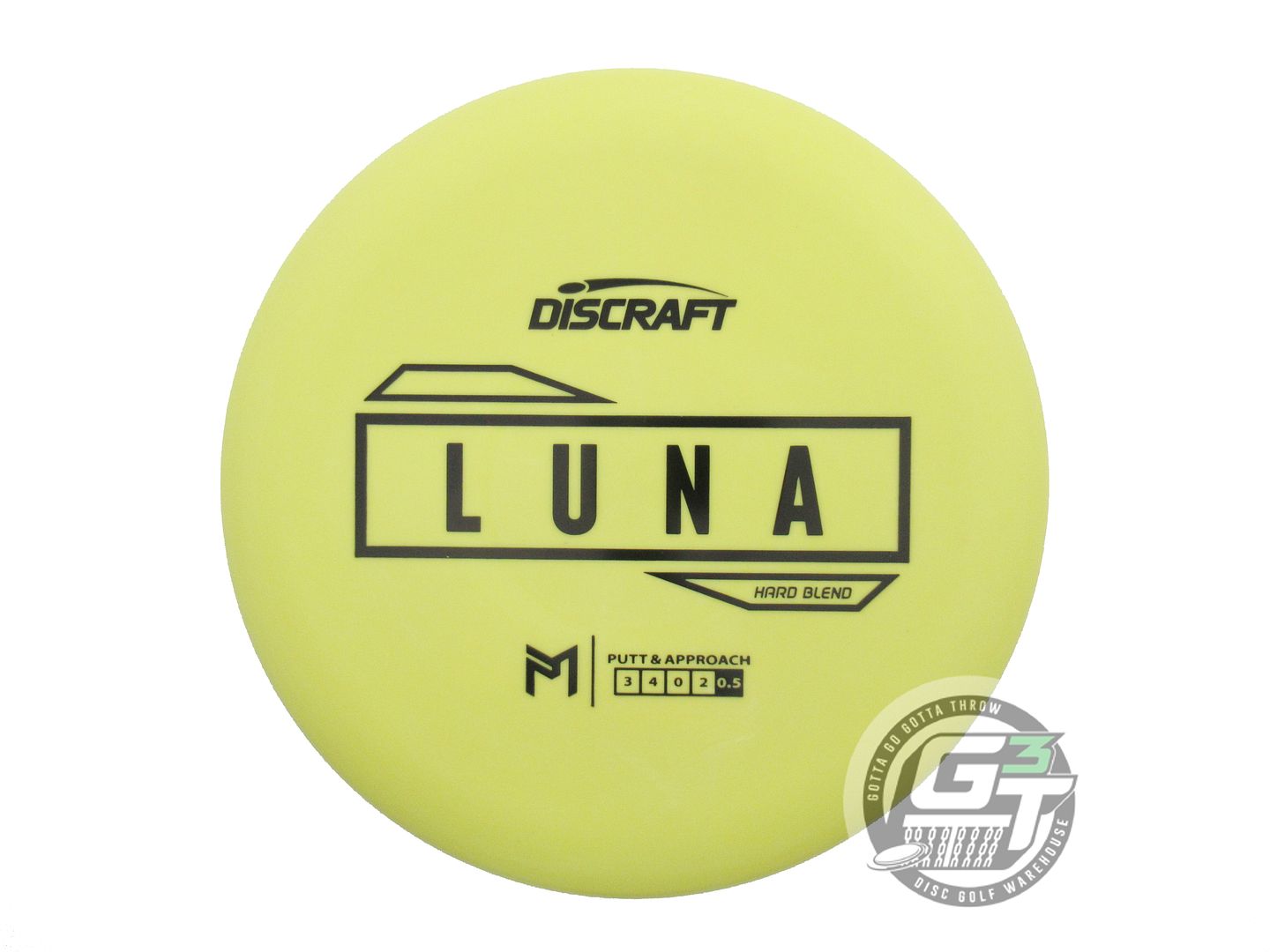 Discraft Paul McBeth Signature Putter Line Luna Putter Golf Disc (Individually Listed)