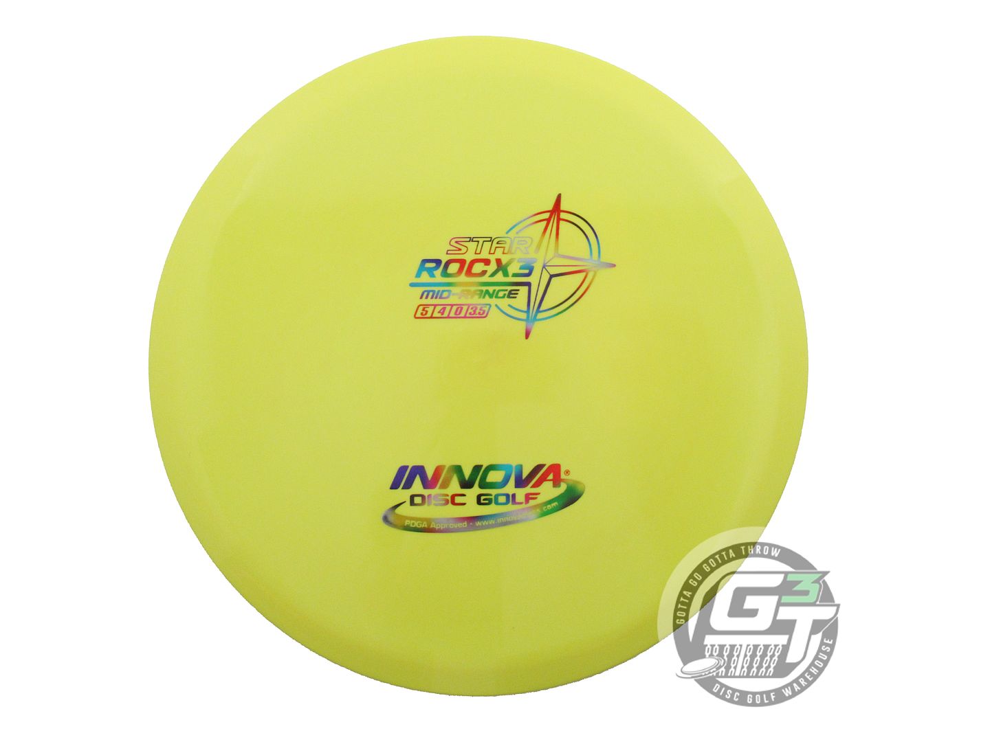 Innova Star RocX3 Midrange Golf Disc (Individually Listed)