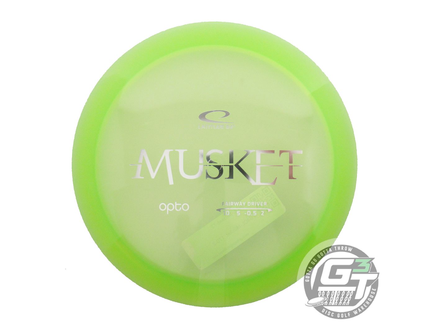 Latitude 64 Opto Line Musket Fairway Driver Golf Disc (Individually Listed)