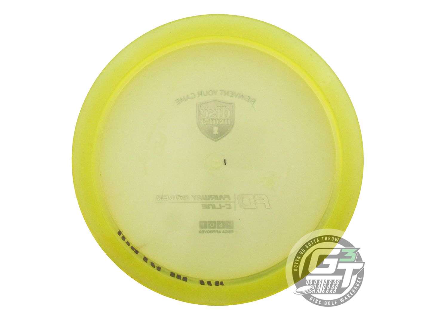 USED DiscMania C-Line FD 173g Yellow Blue Foil Fairway Driver Golf Disc