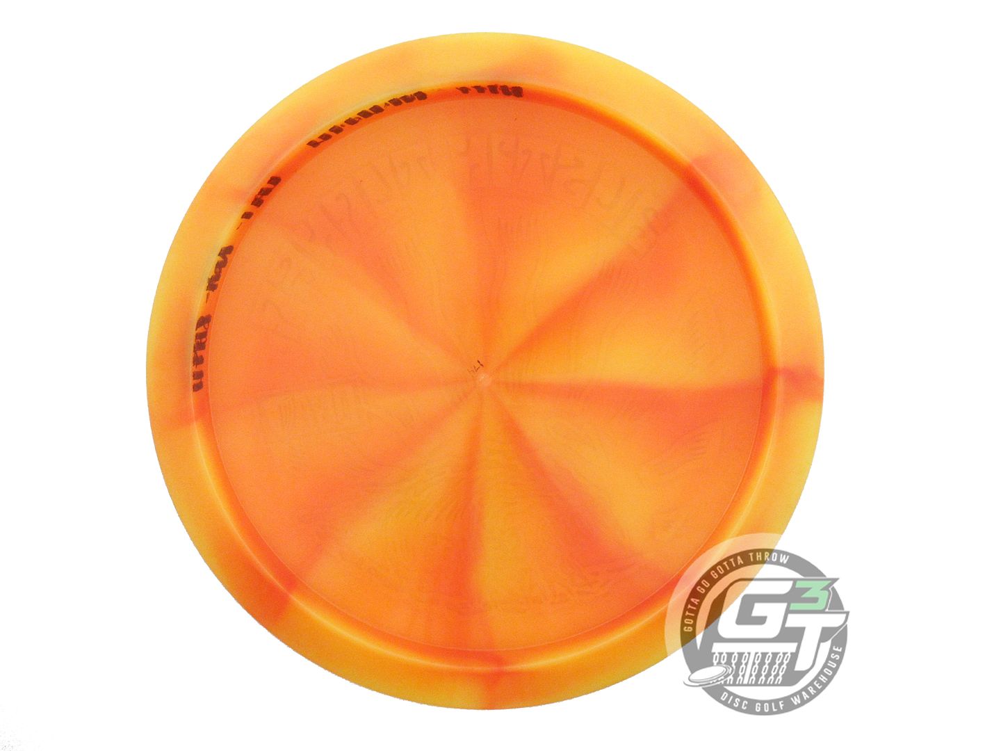 USED DGA [TURNER] Swirl Banzai 174g Orange Pink Cloud Foil Fairway Driver Disc