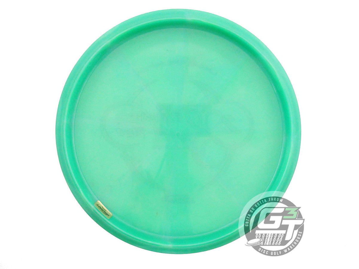 USED Discraft [LEDGESTONE] Z Swirl Buzzz OS 179g Green Magenta Midrange Disc