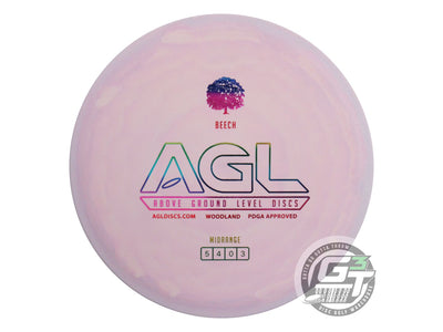 Above Ground Level Woodland Beech Midrange Golf Disc (Individually Listed)