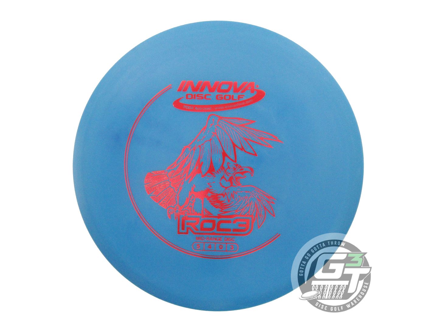 Innova DX Roc3 Midrange Golf Disc (Individually Listed)
