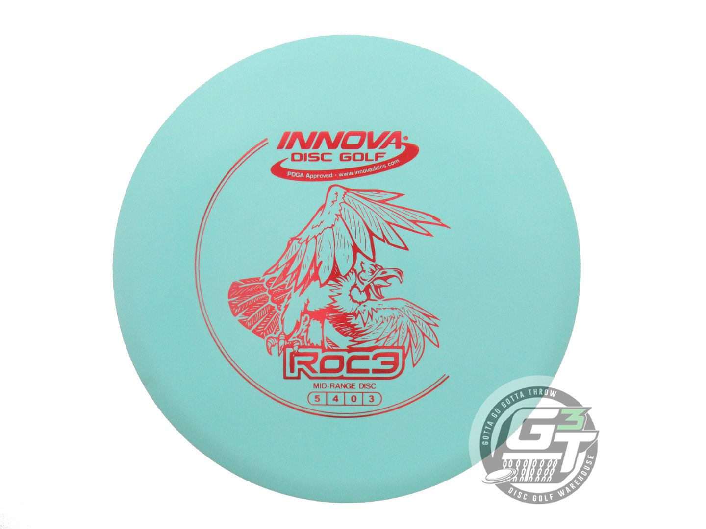 Innova DX Roc3 Midrange Golf Disc (Individually Listed)