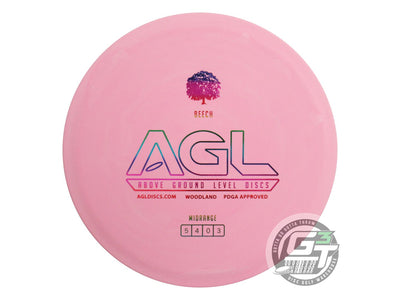 Above Ground Level Woodland Beech Midrange Golf Disc (Individually Listed)