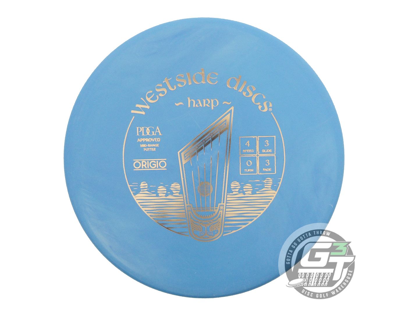Westside Origio Harp Putter Golf Disc (Individually Listed)