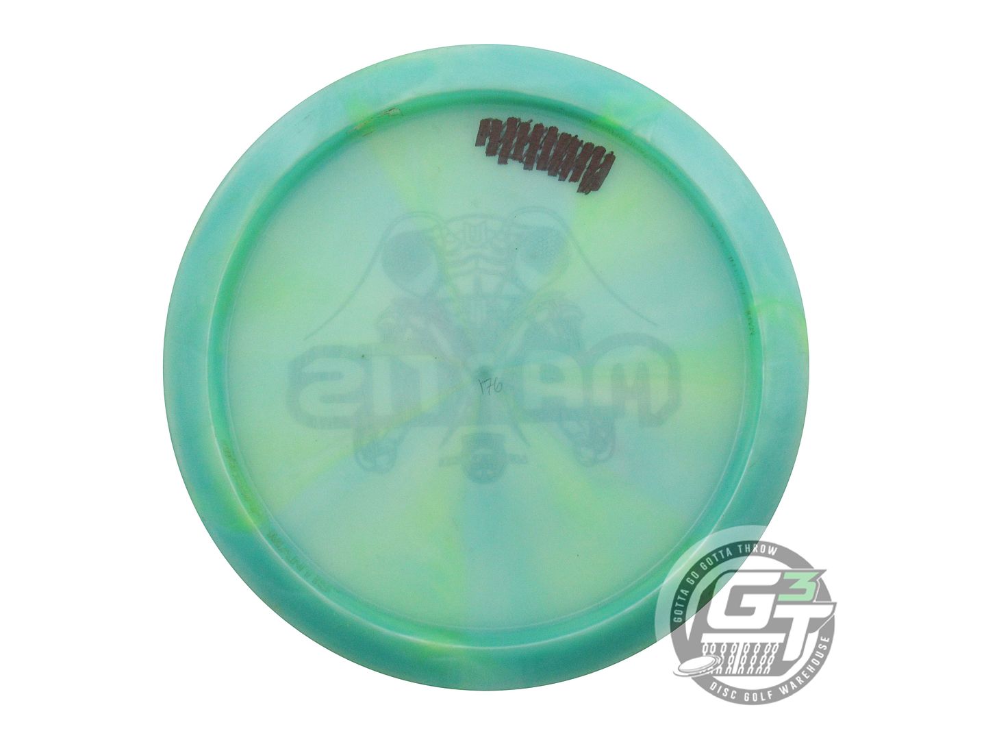 USED Discraft [LEDGESTONE] Sparkle CryZtal Mantis 176g Green-Lime Driver Disc