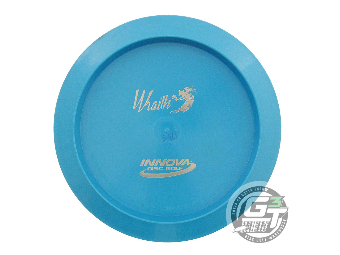 USED Innova Backstamp Star Wraith 174g Blue Gold Foil Driver Golf Disc