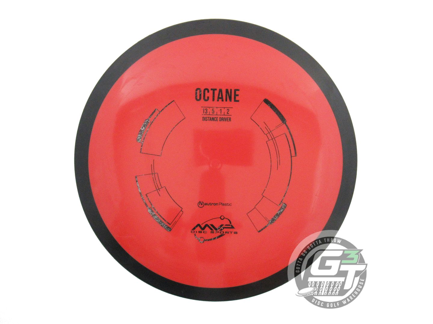 USED MVP Disc Sports Neutron Octane 168g Red Distance Driver Golf Disc