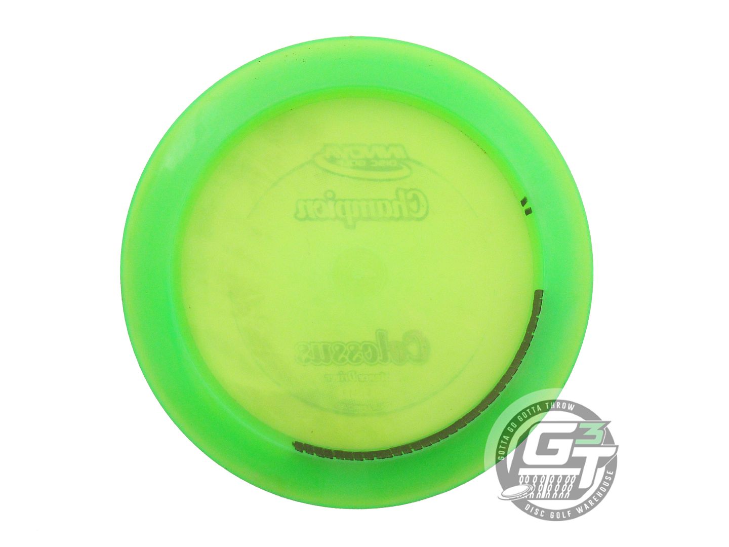 USED Innova Champion Colossus 170g Lime Silver Foil Distance Driver Golf Disc