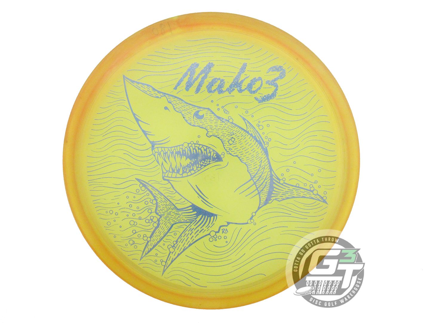 USED Innova XXL Champion Mako3 180g Yellow Gray Star Foil Midrange Golf Disc