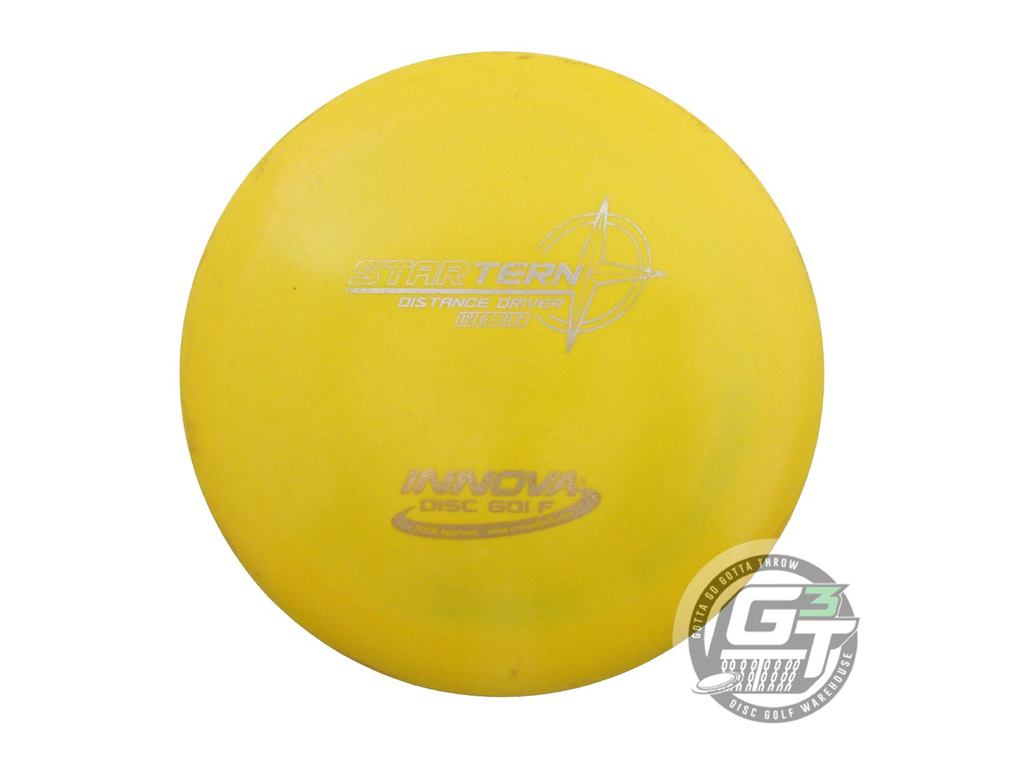USED Innova Star Tern 148g Marigold Silver & Gold Foil Distance Driver Golf Disc