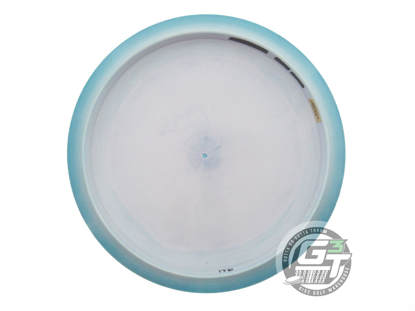 USED Discraft [BARELA] ESP Cigarra 176g Teal-Lilac Silver Weave Driver Golf Disc
