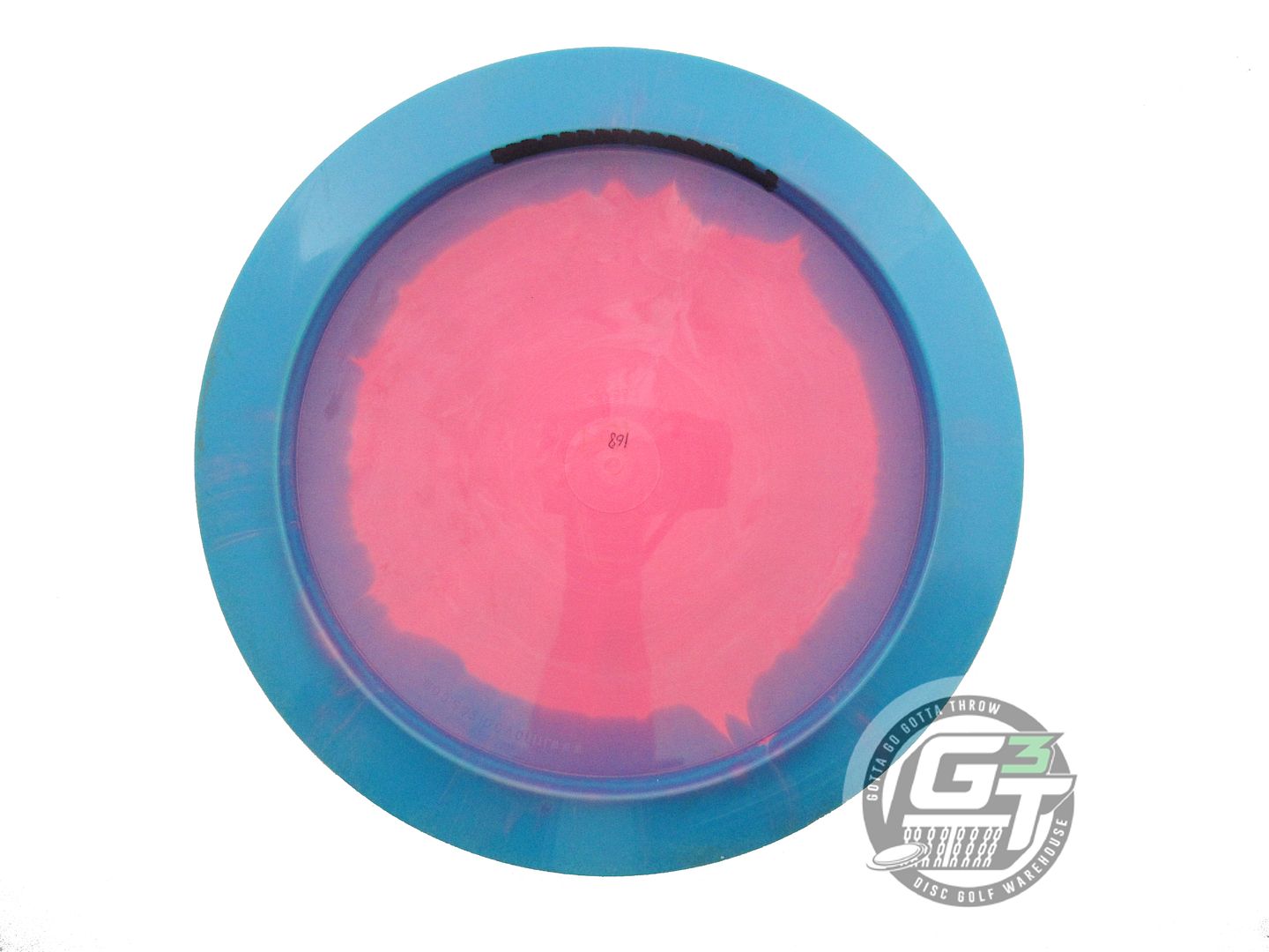 USED Innova Halo Star Destroyer 168g Teal-Pink Distance Driver Golf Disc