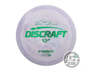 USED Discraft [McBETH] ESP Force 175g Lilac Green Foil Distance Driver Golf Disc
