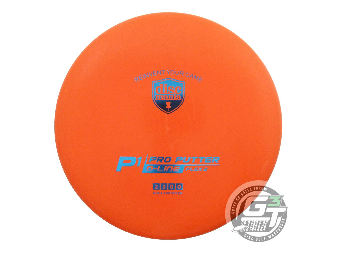 Discmania Originals D-Line Flex 2 P1 Putter Golf Disc (Individually Listed)