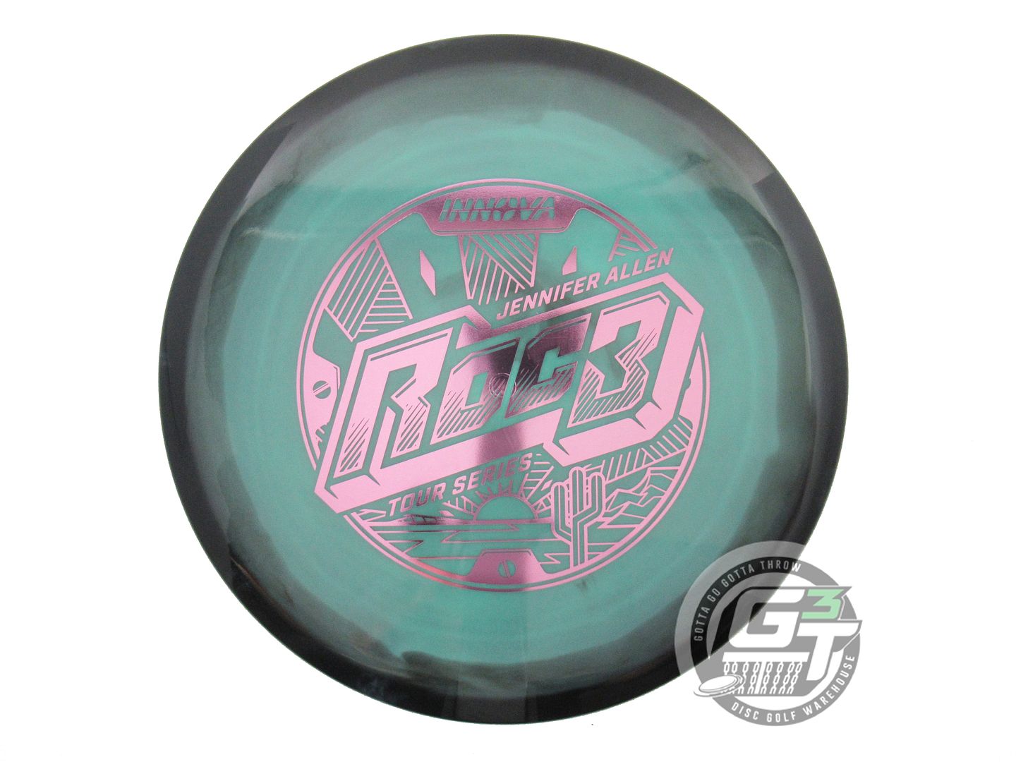Innova Limited Edition 2025 Tour Series Jen Allen Proto Glow Halo Star Roc3 Midrange Golf Disc (Individually Listed)