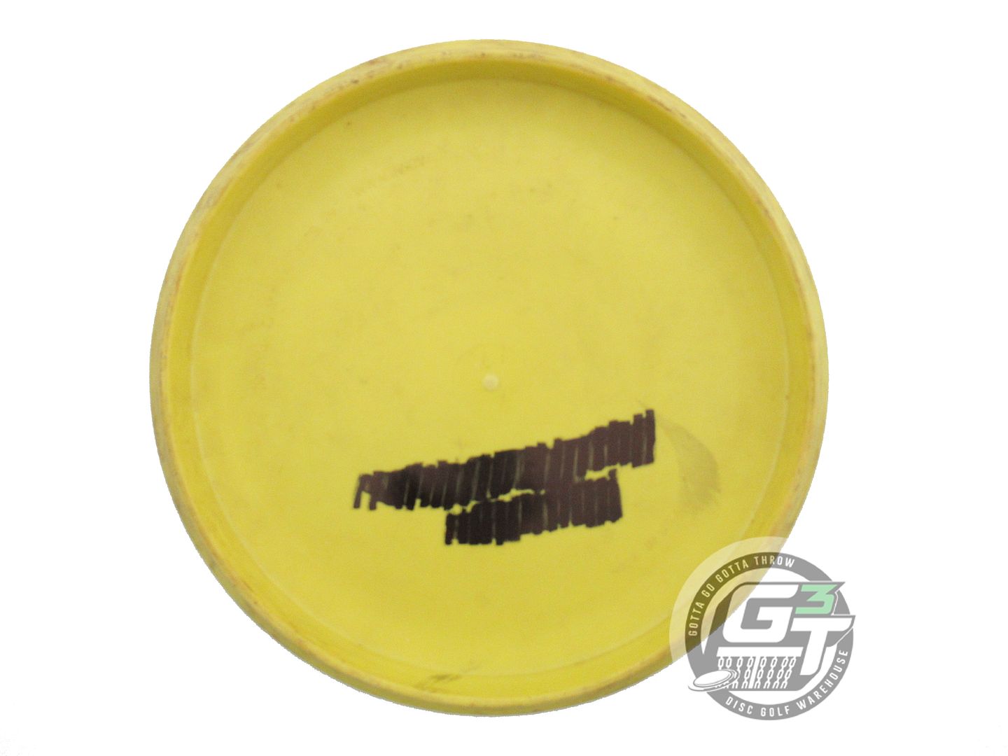 USED Innova Yeti Pro Aviar 173g Yellow Silver Foil Putter Golf Disc