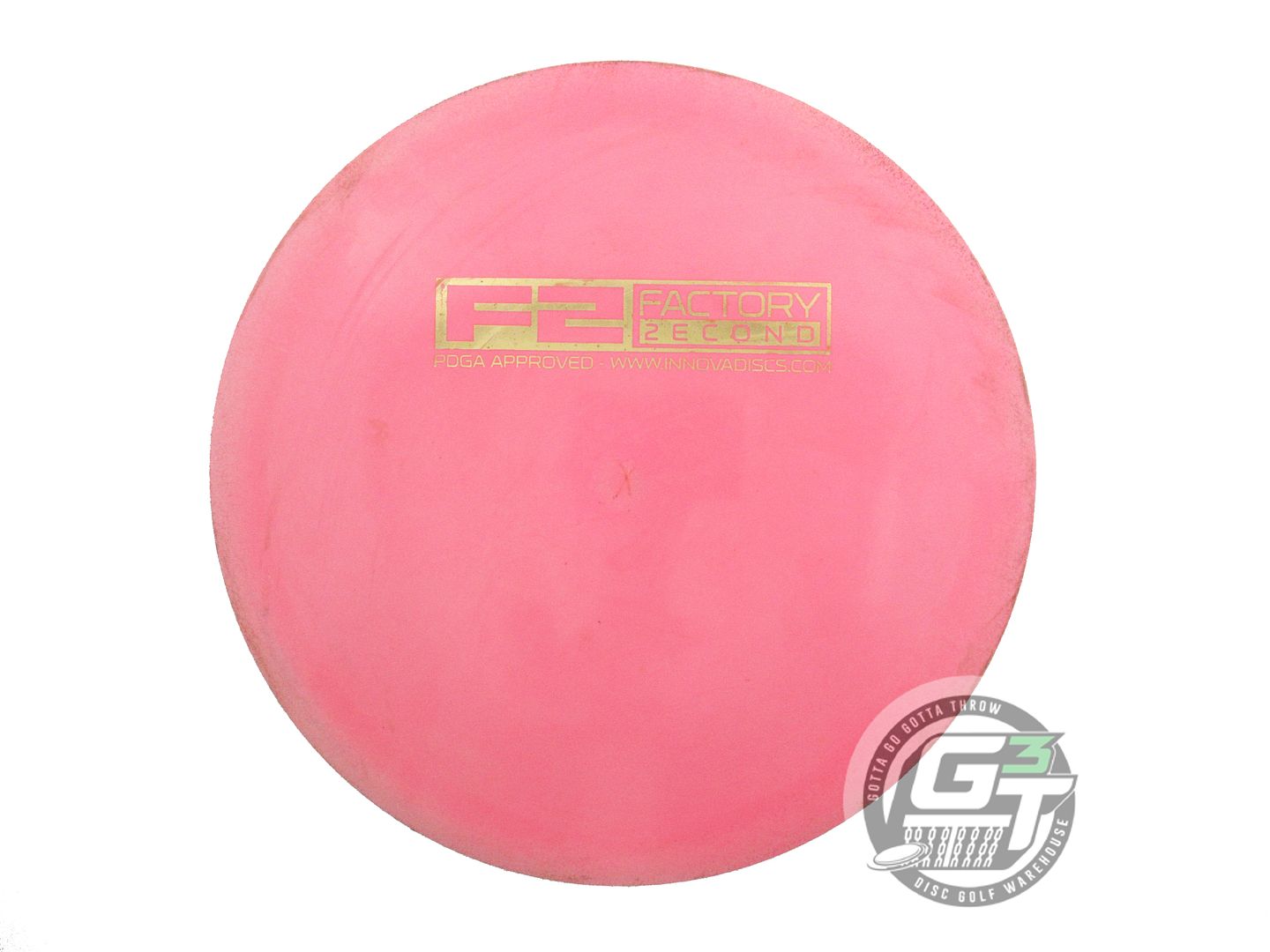 USED Innova X-OUT Star Destroyer 142g Pink Distance Driver Golf Disc